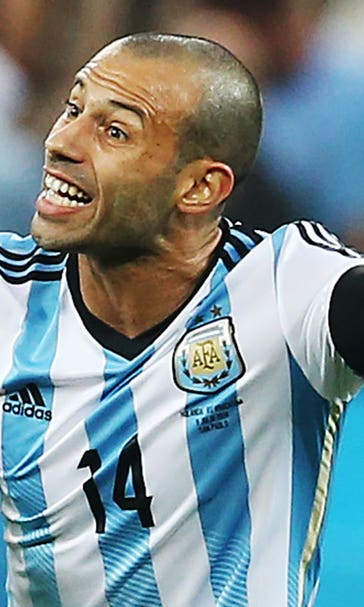 Argentina enters final with Mascherano as its unquestioned leader